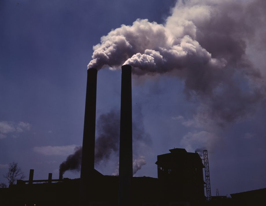 Alfred Palmer Smokestacks